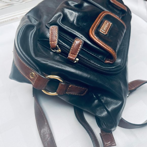 Rosetti Navy Faux Leather Tote Bag – Vintage Late 1990s / Early 2000s - Picture 9 of 12